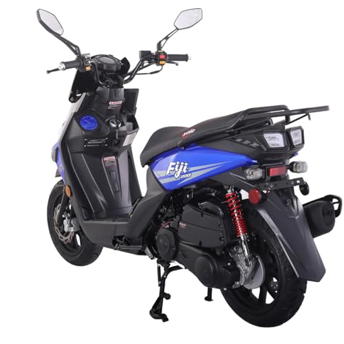 X-PRO Fiji 200 EFI Electronic Fuel Injection Moped Scooter with 13