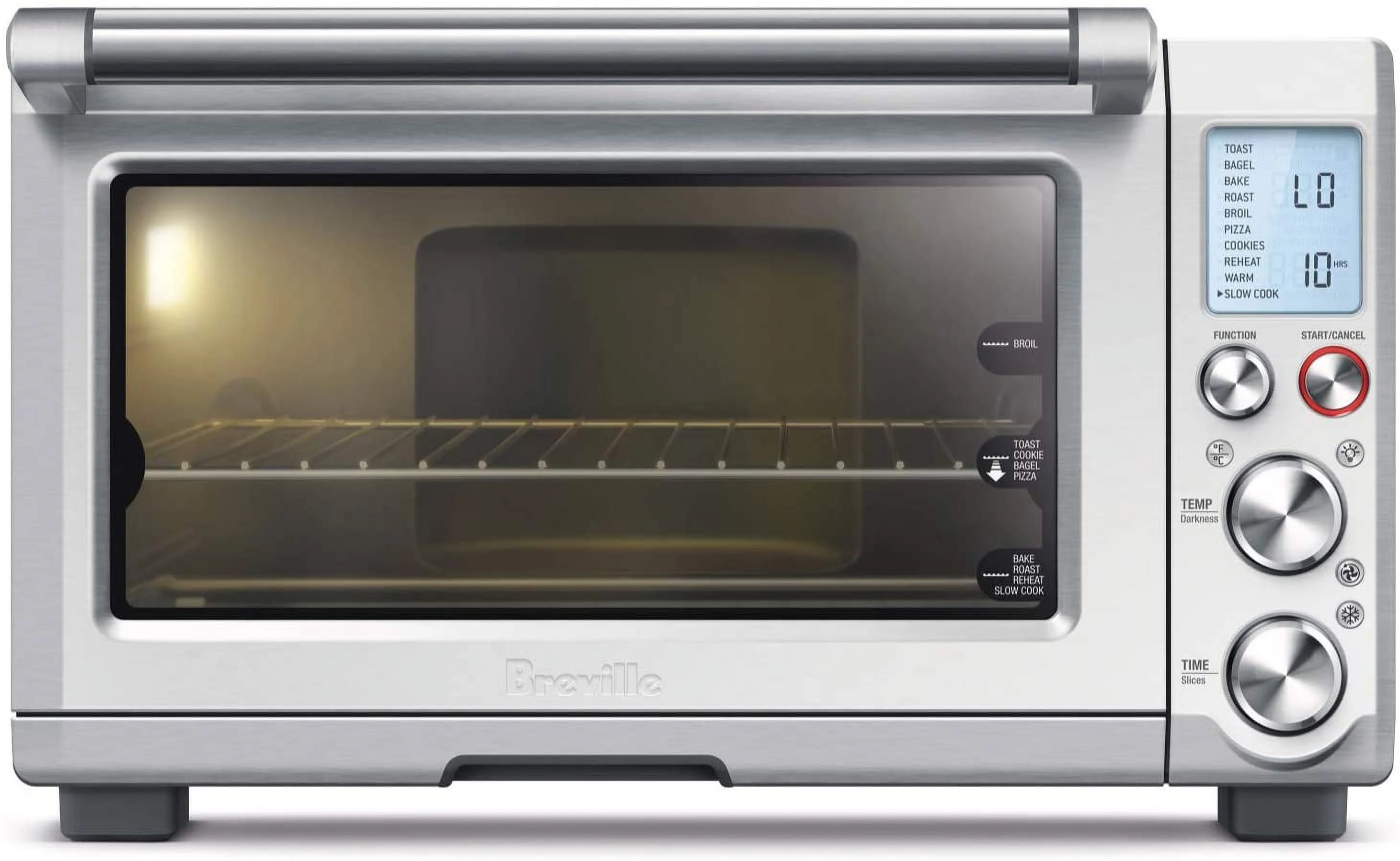 Excellent Breville Smart Oven Pro Toaster Oven  Brushed Stainless Steel  BOV845BSS