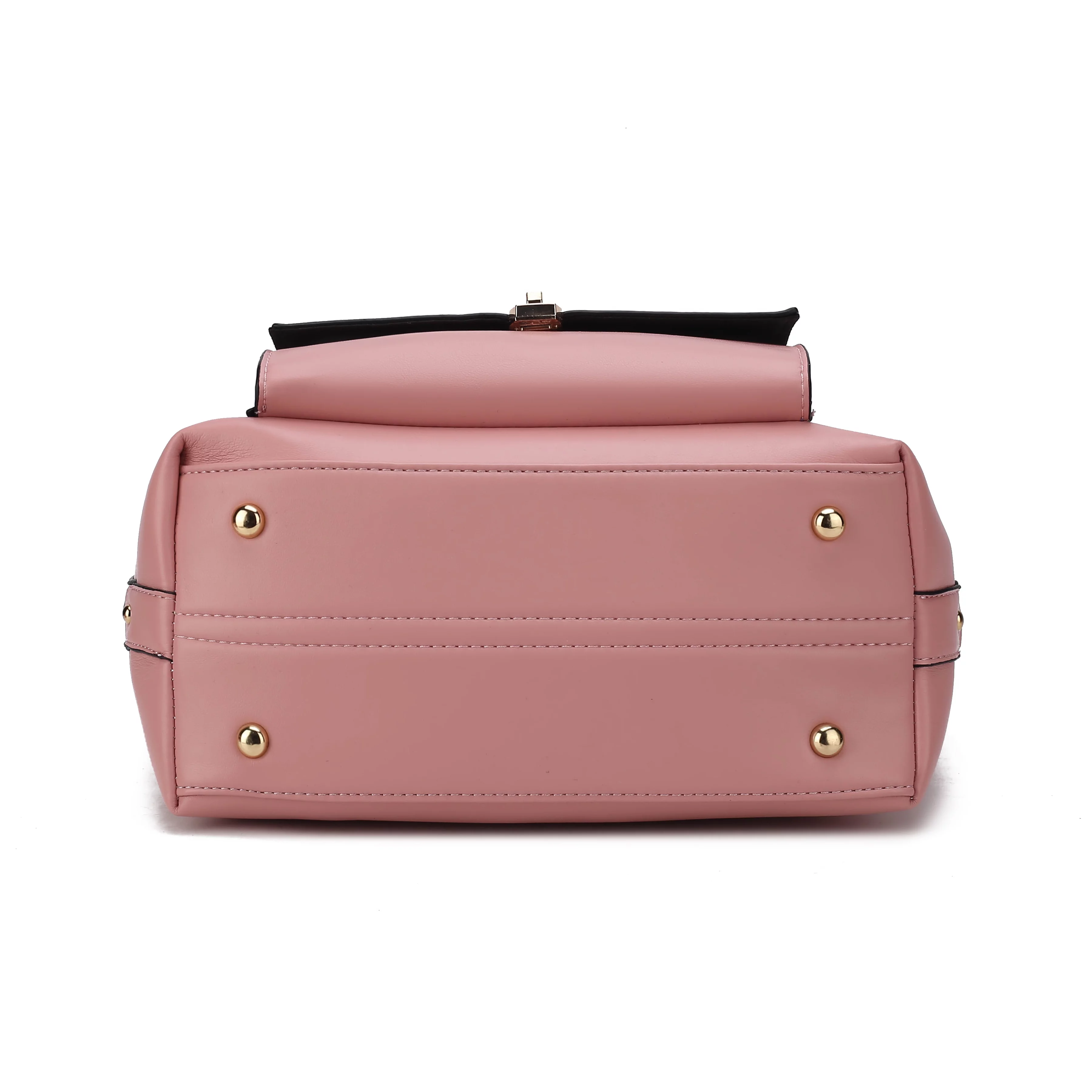 MKF Collection Clara Vegan Leather Women's Shoulder Bag & Wristlet Wallet, Chic Hobo Purse Handbag by Mia K - Dark Purple