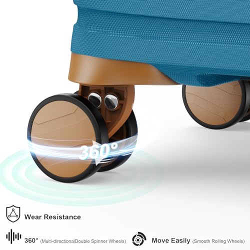 Joyway Expandable Carry on Luggage Sets Airline Approved, Lightweight Hard Shell 20 Inch Carry-on Suitcase with Spinner Wheels