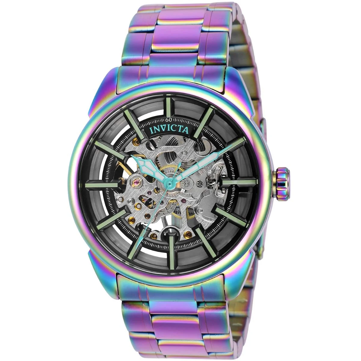 Invicta 37928 Men's Vintage Iridescent Bracelet Mechanical Watch