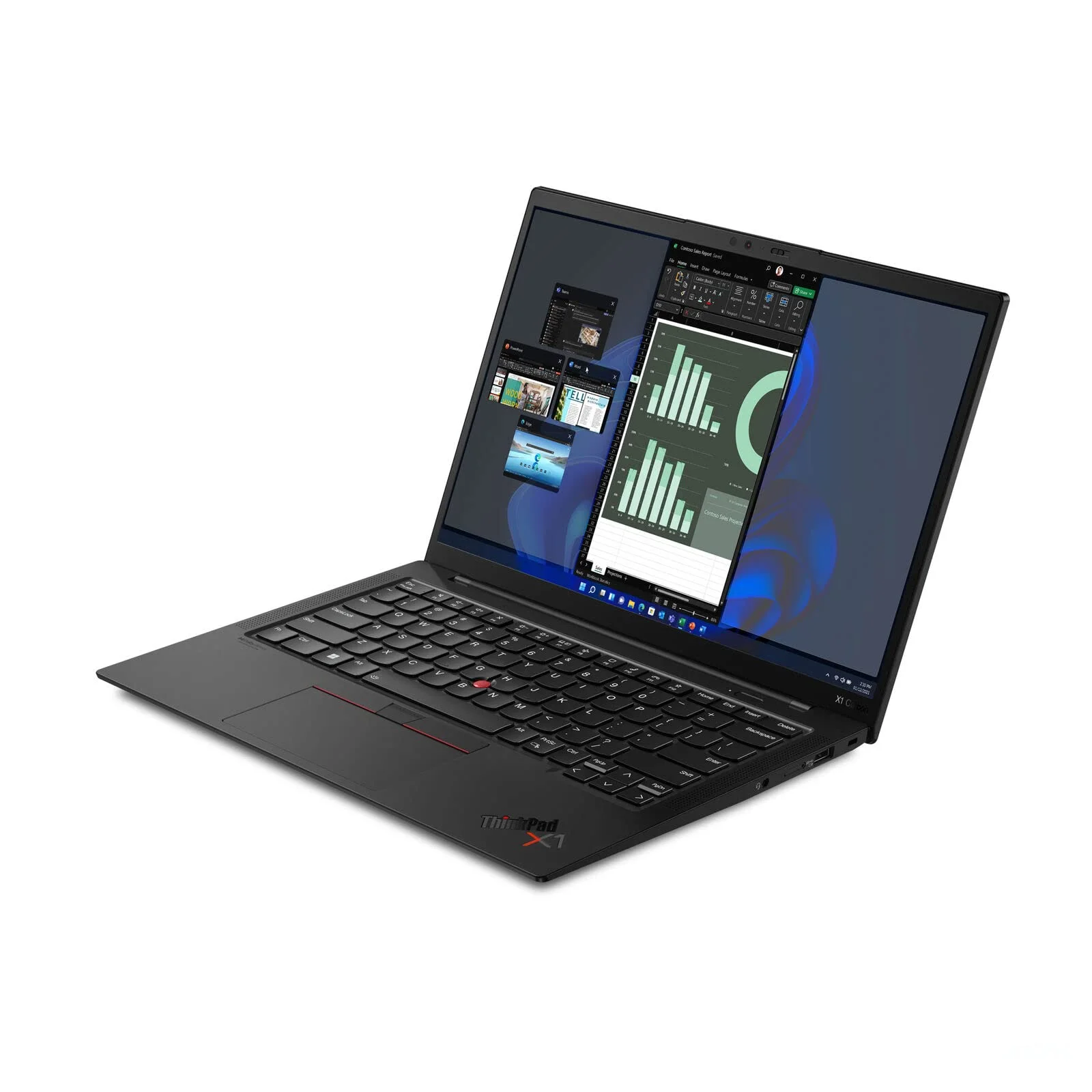 Lenovo ThinkPad X1 Carbon Gen 10 Intel Core i7-1260P, 12C, 14