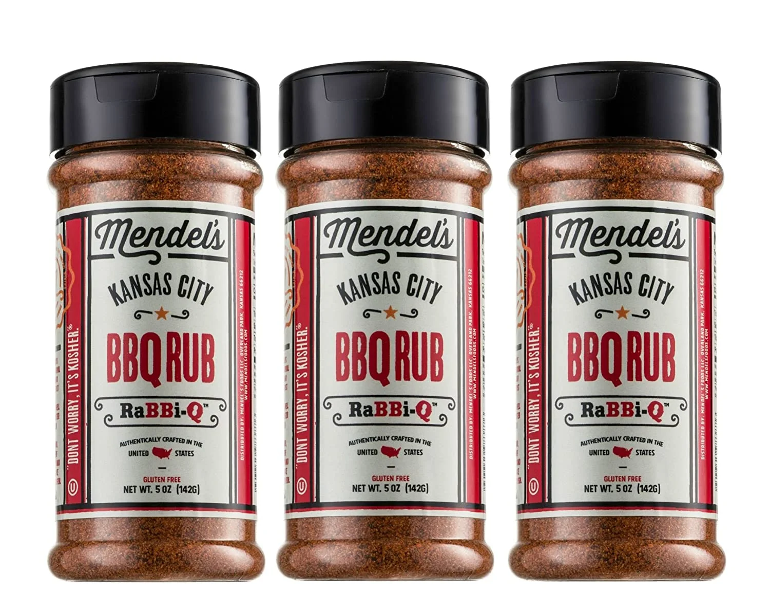 Mendel's Kansas City BBQ Rub | Kosher Gluten Free BBQ Rub 3