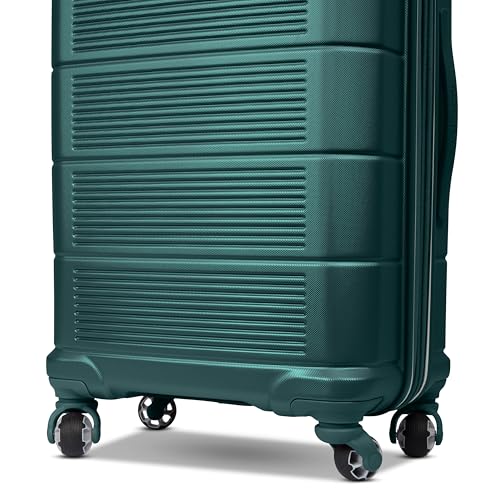 American Tourister Stratum 2.0 Expandable Hardside Luggage with Spinner Wheels, Purple Haze, Carry-on