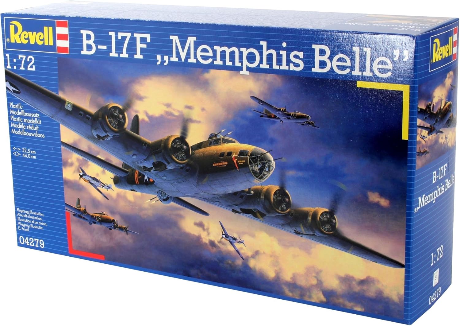 Revell of Germany B-17F Memphis Belle Plastic Model Kit