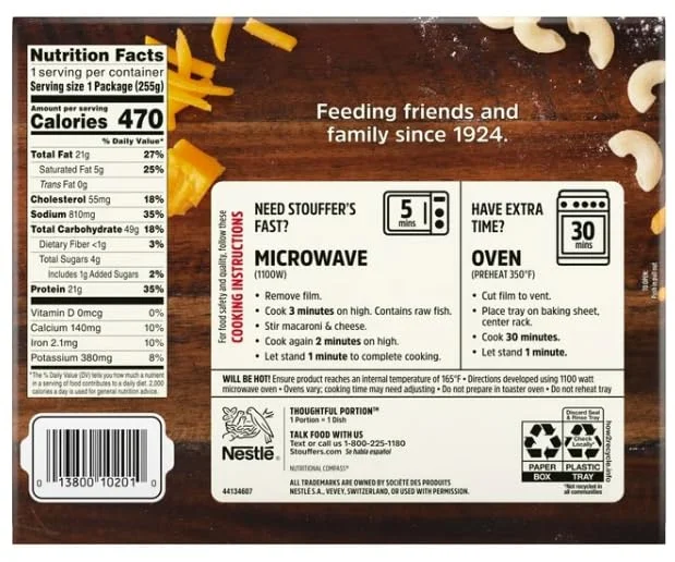 Stouffer's Fish Filet,with ice cold pack 9 oz - Pack of 8