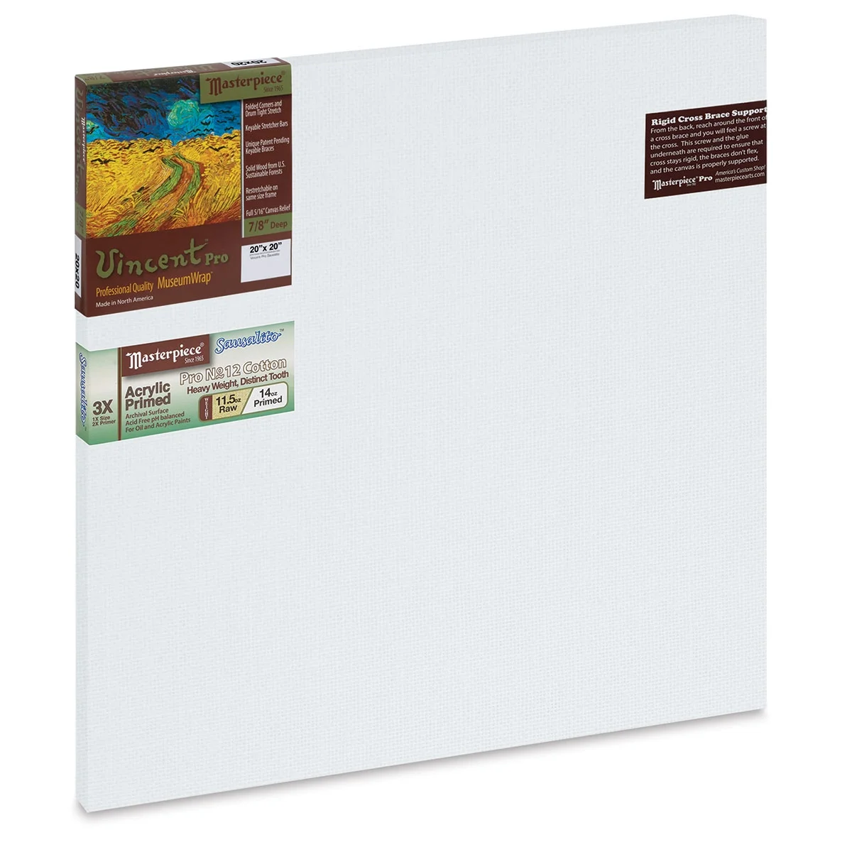 Masterpiece Vincent Pro Sausalito Cotton Canvas - 20