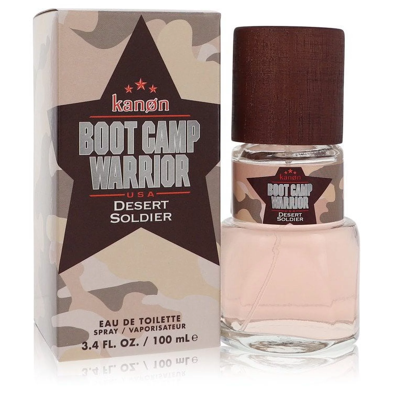 Kanon Boot Camp Warrior Desert Soldier by Kanon Eau De Toilette Spray 3.4 oz for Male