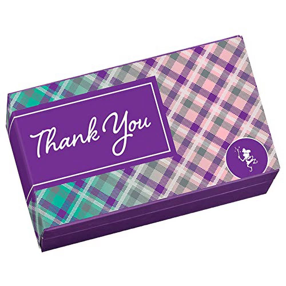 Thank You Sprite Dozen Individually Wrapped Gourmet Chocolate Food Gift Basket - 3 Inch X 1.5 Inch Snack-Size Brownies - 12 Pieces - Item HY212