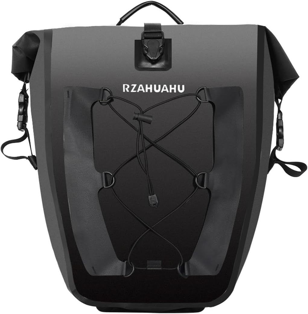 Bike Pannier Bag 32L Large Capacity Bike Panniers Waterproof Bike Rear Rack Bag for Cycling Traveling Touring