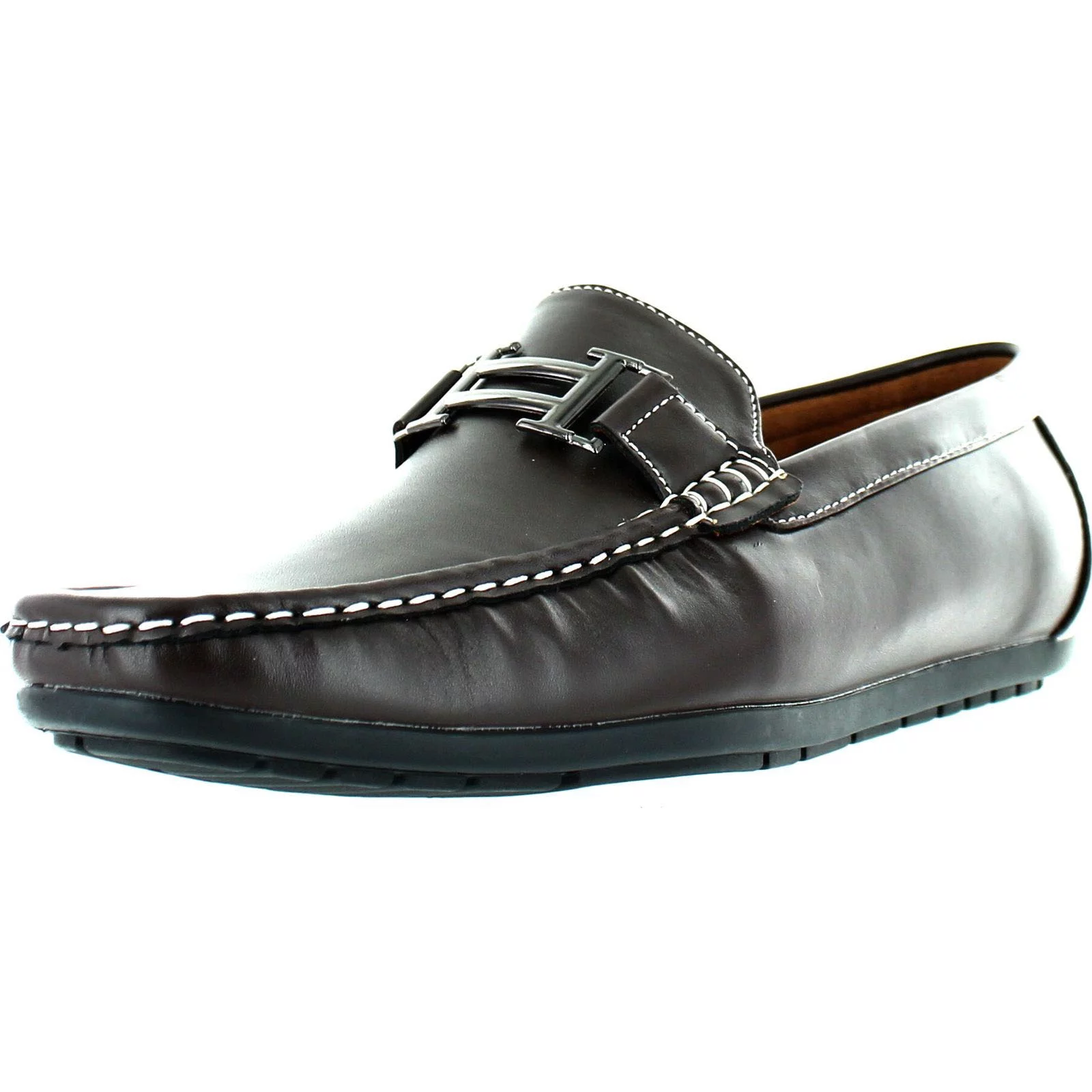 Reverse Mens F41082 European Style Casual Loafers with Chain