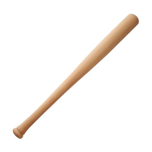 Wood Baseball Bat, 25 inch Wooden Tball Bat for Training and Compete, Pickup Games, Full Size Lightweight Solid Beech Wood Classic and Timeless Design