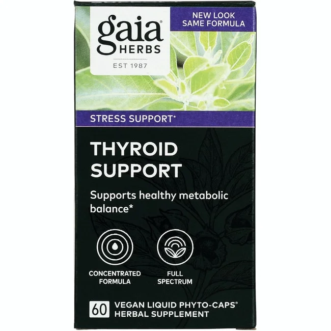 Gaia Herbs Gaia SystemSupport Thyroid Support, 60 ea