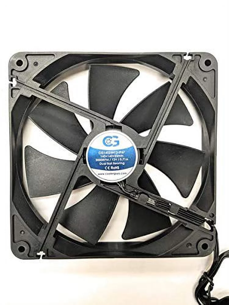 Coolerguys Coolerguys 140Mm (140X140X25) High Airflow Waterproof Ip67 Fan Electronic_Component_Fan