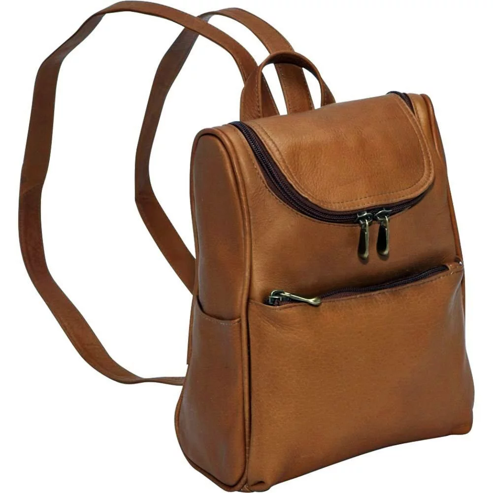Le Donne Leather Womens Everyday Backpack LD-9102