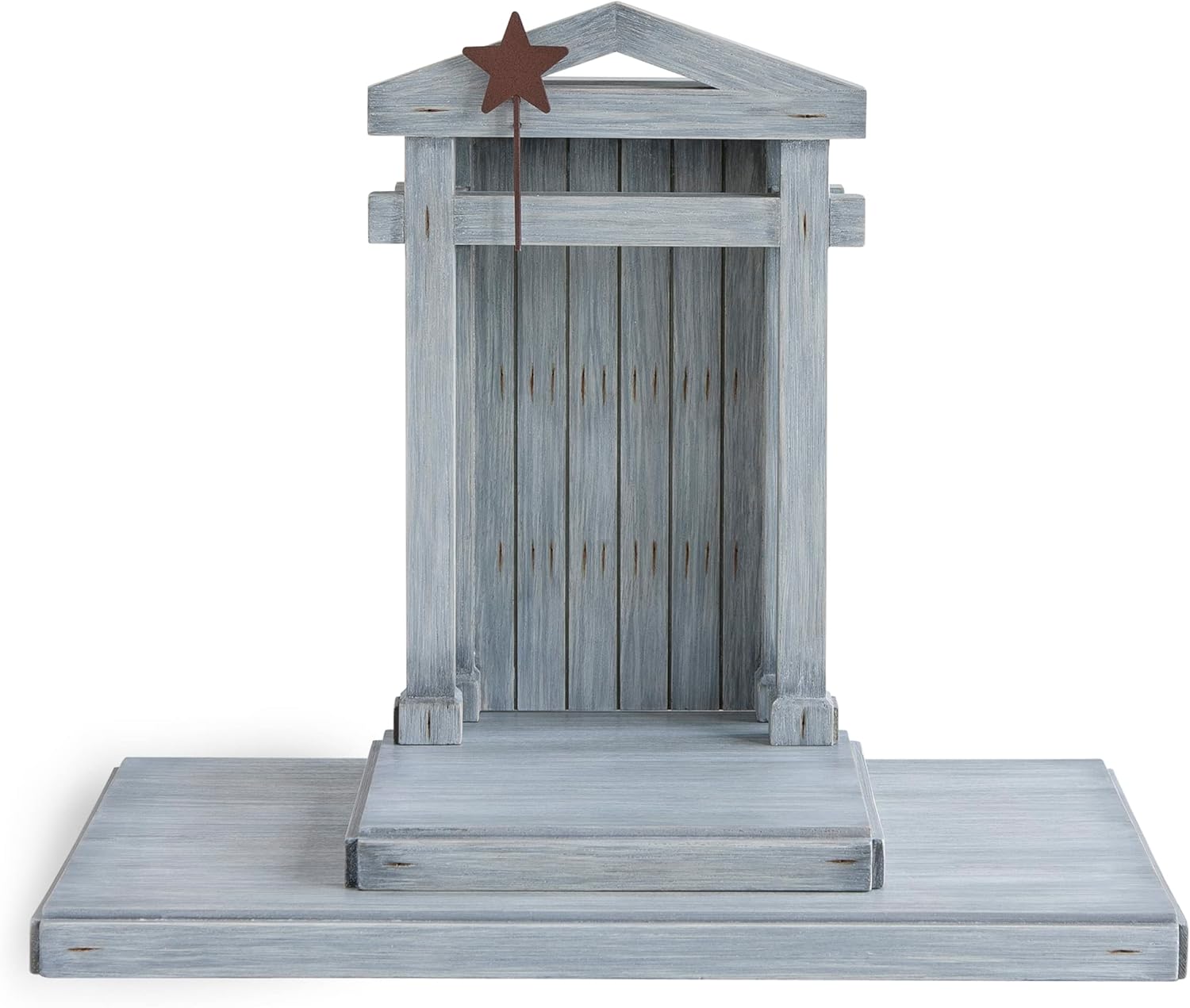 Willow Tree Crèche, hand-painted nativity backdrop