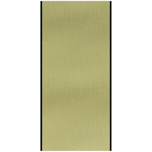 Red Lantern Half Tatami Mat, 1/2 US Queen (30 in x 80 in), Straw