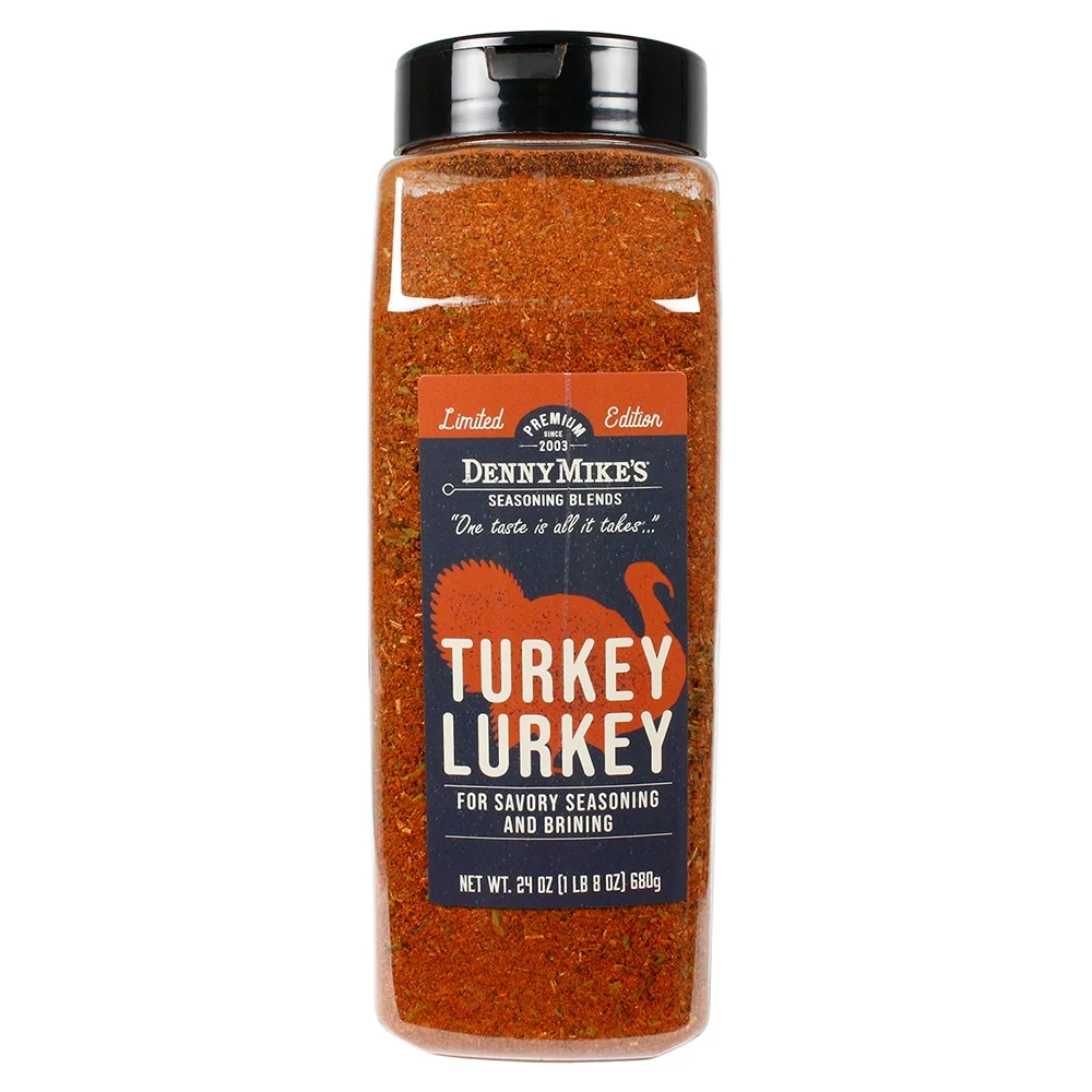 DennyMike's Limited Edition Turkey Lurkey Rub Gluten Free MSG Free Keto 24 Oz