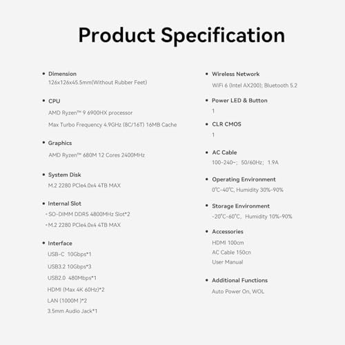 Beelink Mini PC SER5 with AMD Ryzen 5 5500U Mini Computer(6C/12T, up to 4.0GHz), 32GB DDR4 500GB NVMe SSD, Desktop PC 4K HD Dual Display HDMI/DP1.4/WiFi 6/Bluetooth 5.2/2.5Gbps Ethernet