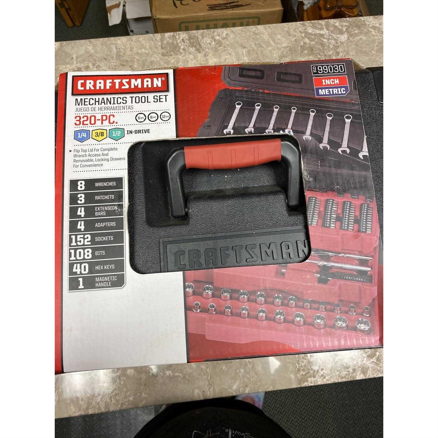 Craftsman 320-Piece Mechanics Tool Set