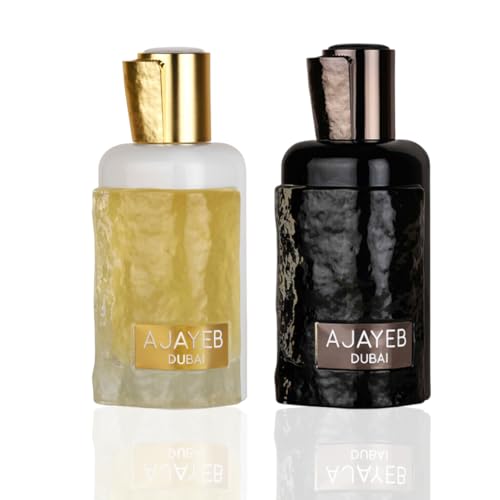 Lattafa Perfumes Ajayeb Dubai Portrait Eau De Parfum Spray, 3.4 Ounce (Unisex)