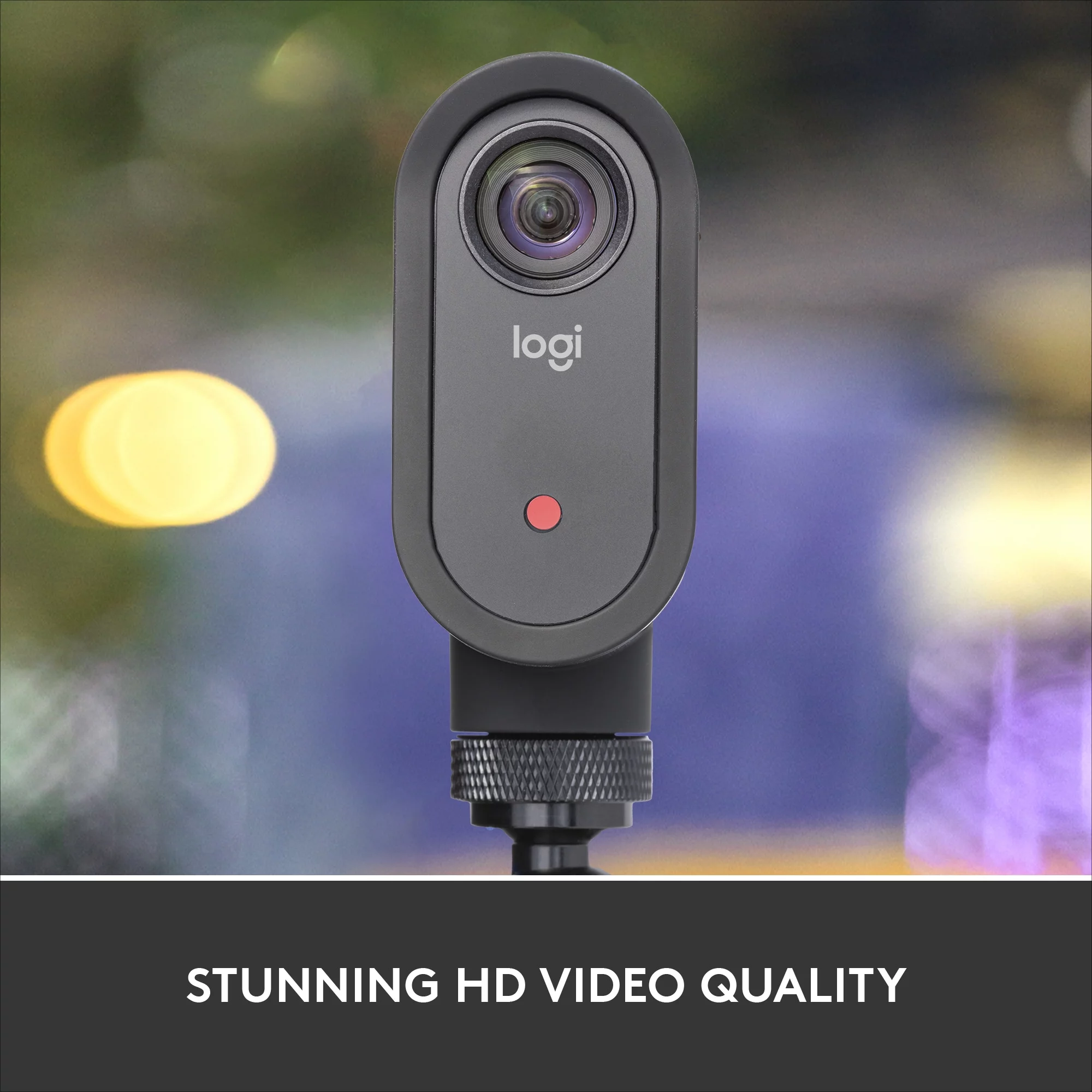 Logitech Mevo Start, Wireless Live Streaming Camera, 1080p HD Video Quality, Intelligent App Control, Stream via LTE or Wi-Fi - Black