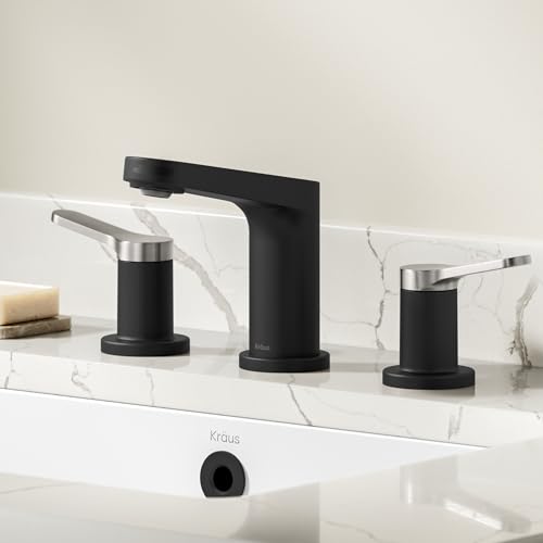 KRAUS Indy Single Handle One Hole Bathroom Sink Faucet in Chrome, KBF-1411CH