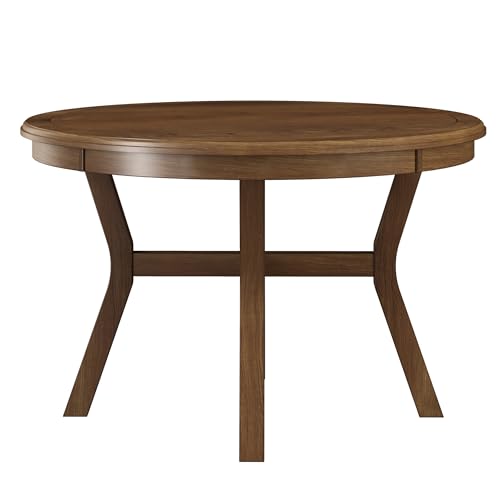 Hillsdale Furniture Cooper Convertible Wood 47 Inch Poker Game Table, Brown