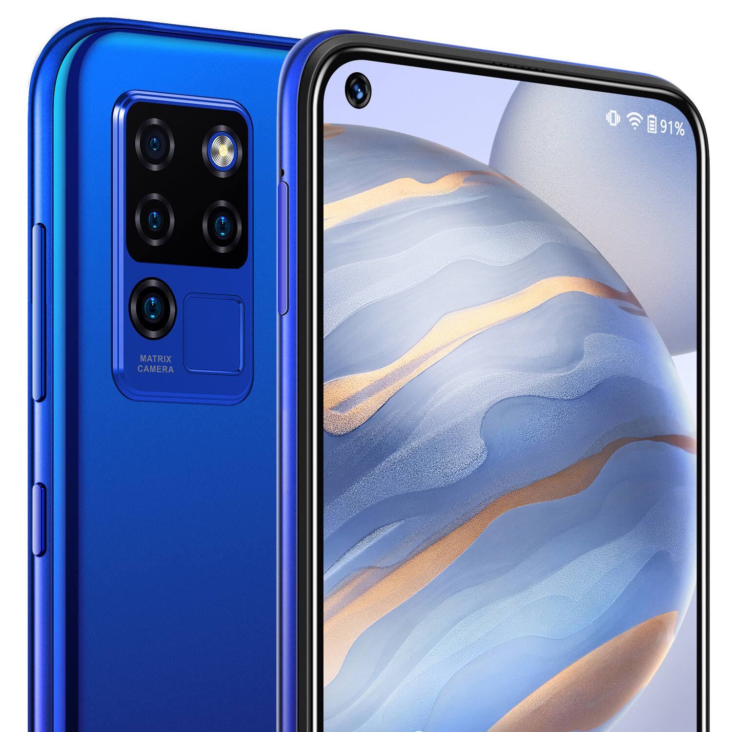 Oukitel C21, 4GB 64GB, 20MP Front Camera-Blue