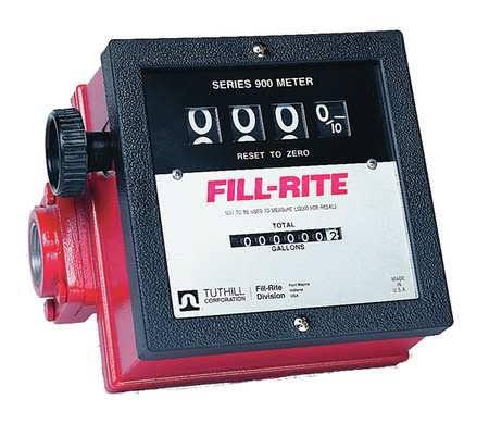Fill-Rite 1in Mechanical Flow Meter 901C