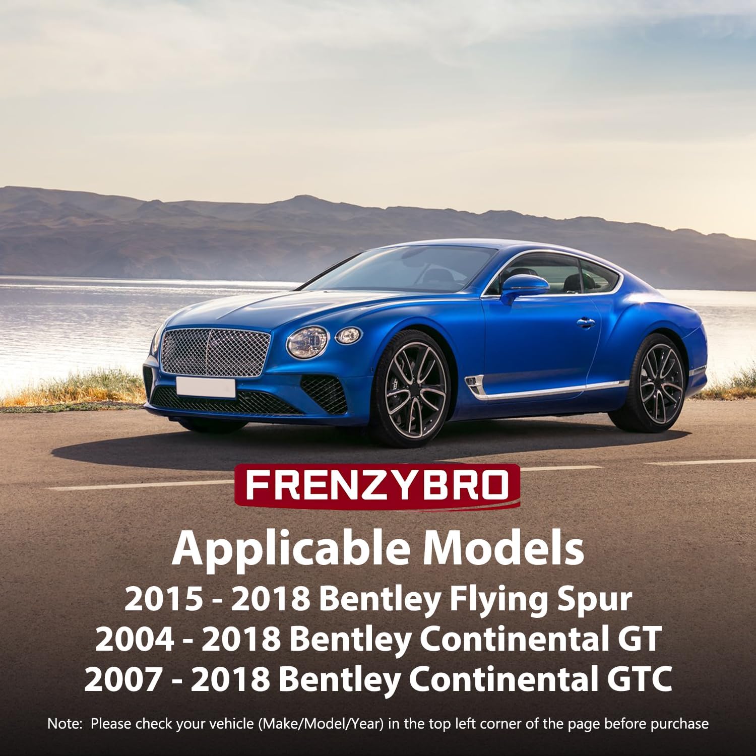 2 PCs Front Lower Control Arm With Ball Joint Replacement For 2004-2018 Bentley Continental