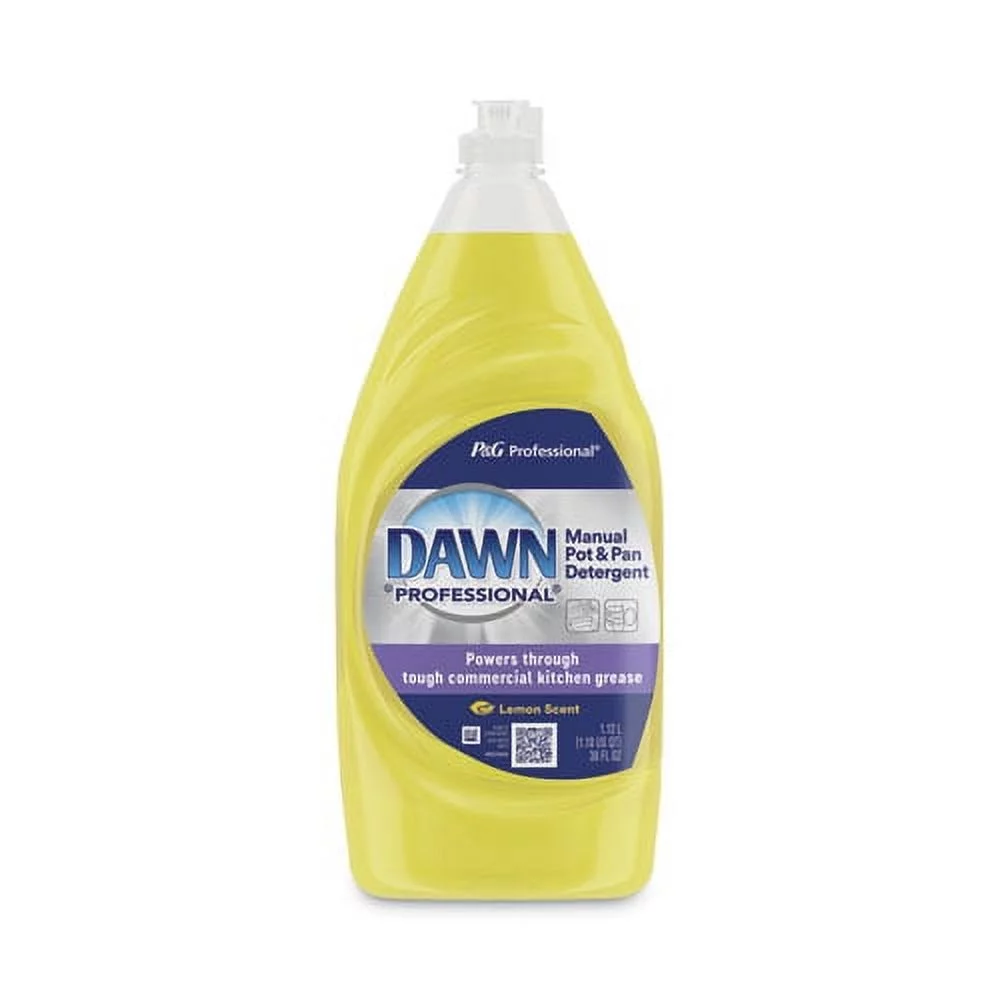Manual Pot/pan Dish Detergent, Lemon, 38 Oz Bottle | Bundle of 2 Each