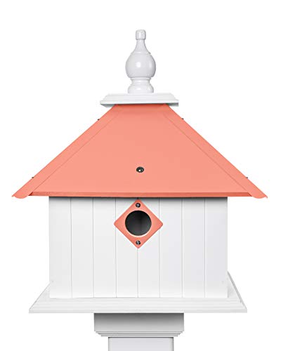 Jasmine Bird House (Hammered Copper)