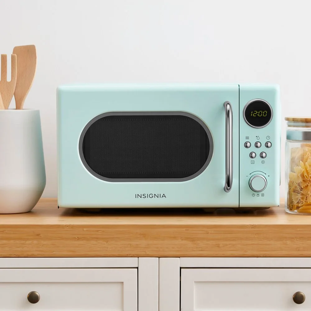 0.7 Cu. Ft. Retro Compact Microwave - Mint