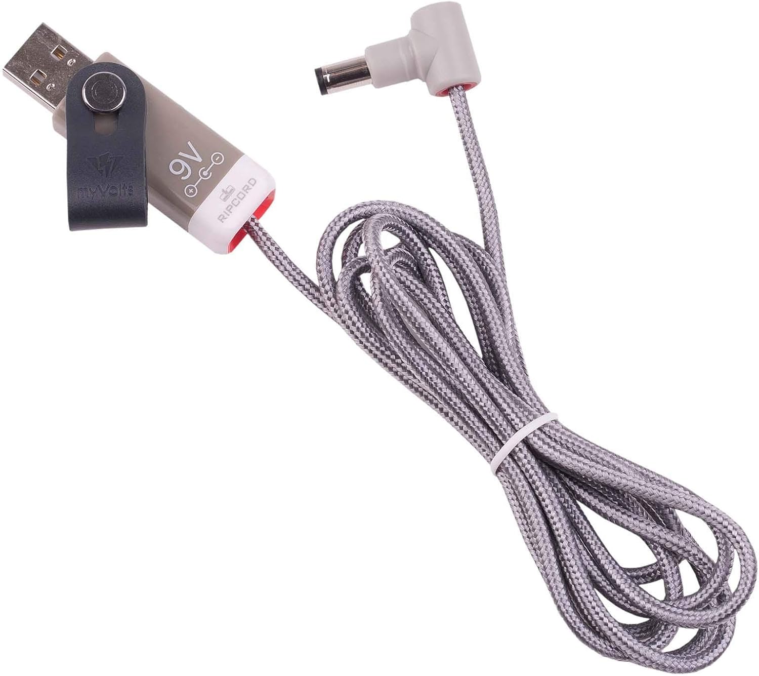 myVolts Ripcord USB to 9V DC Power Cable Compatible with The Behringer BDI21 Effects Pedal