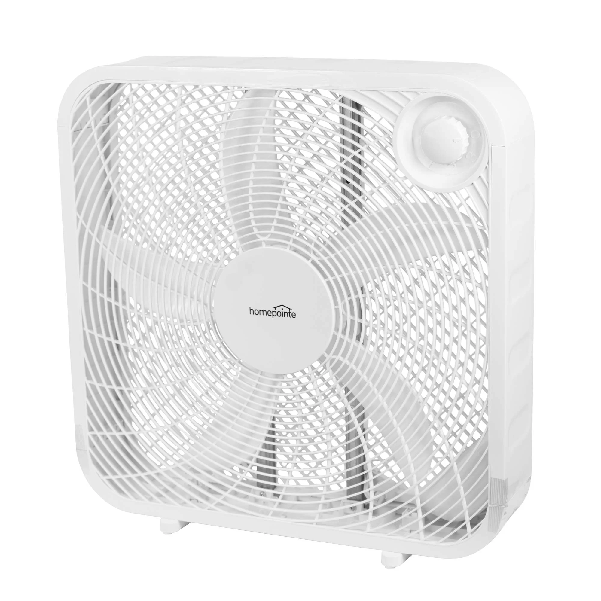 Westpointe (# FB50-16HW) Electric Square Box Fan, White, 20