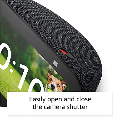 Like-New Amazon Echo Show 5 (newest model), Smart display with 2x the bass and clearer sound, Glacier White