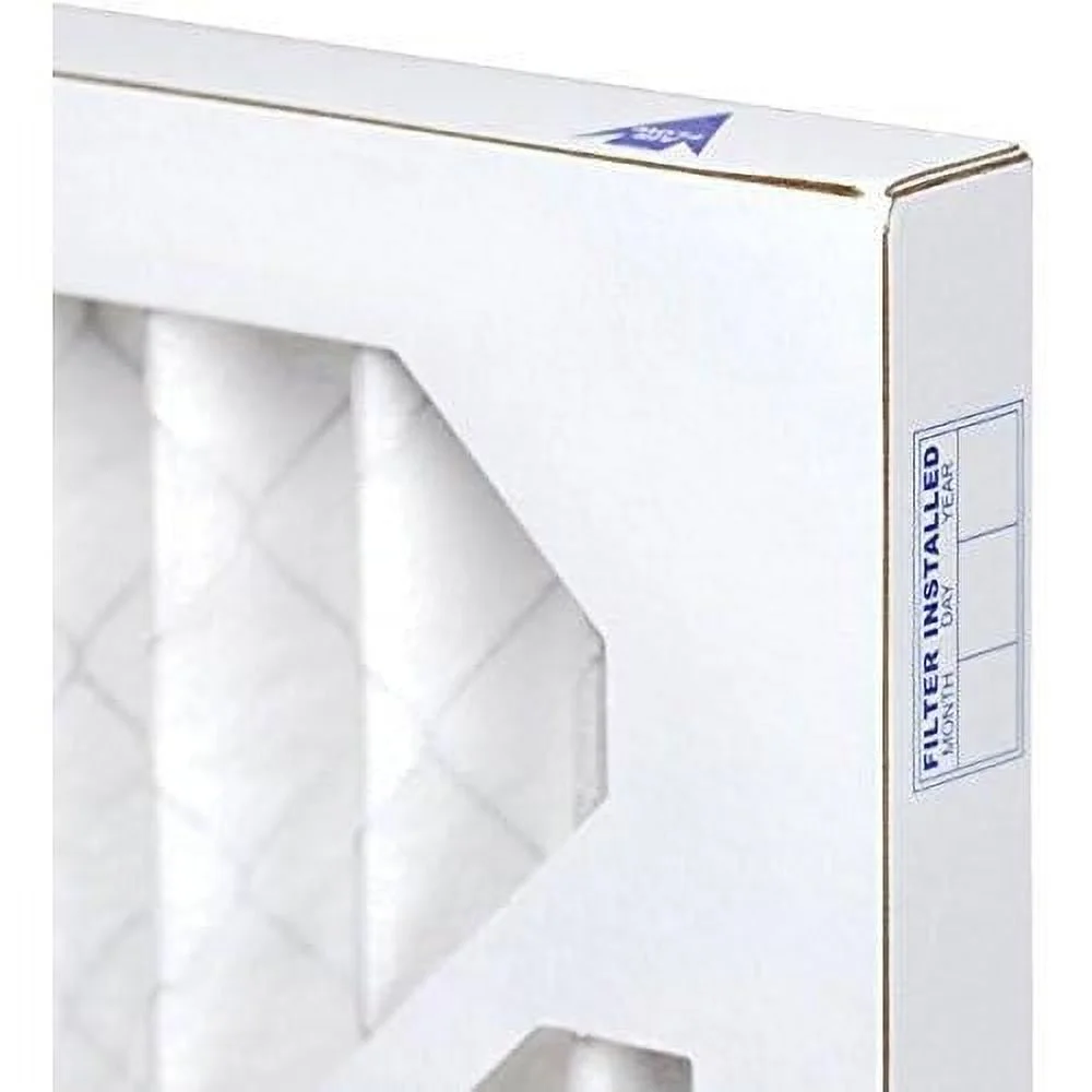 Dust 13X21.5X1 Air Filter MERV 8 Furne Pleated Air Filter Replement Box Of 12, Made In The