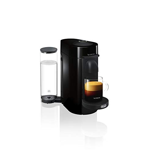 Nespresso Vertuo Plus Coffee and Espresso Maker by De'Longhi, Grey with Aeroccino Milk Frother