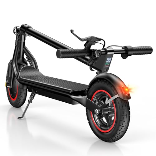 Electric Scooter, 23 Miles Long Range, 22 MPH Max Speed, 10