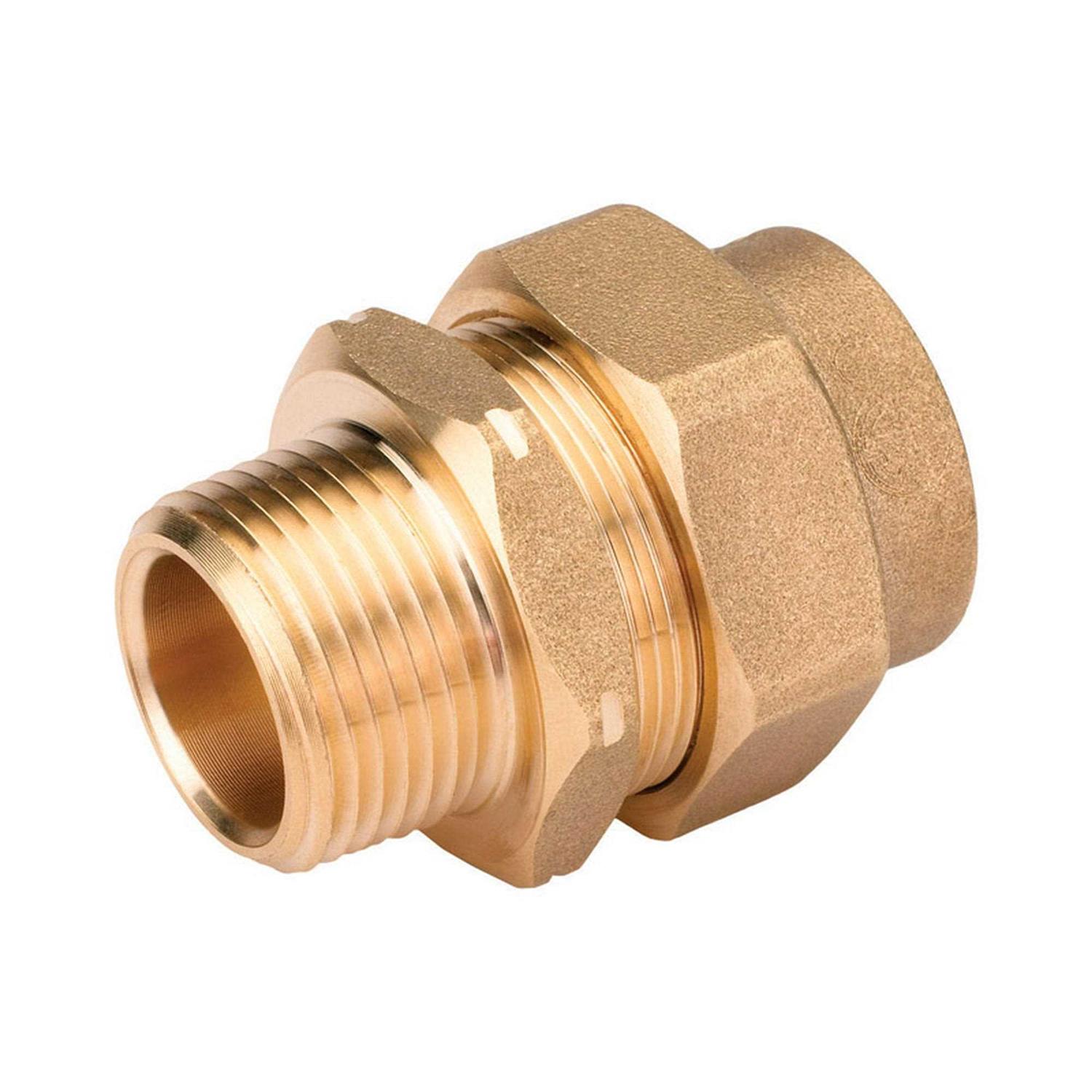 Home-Flex 3/4 in. MIP x 3/4 in. D MIP Steel Male Adapter