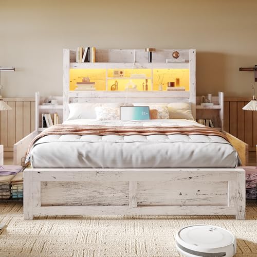Queen Bed Frame with 49.6