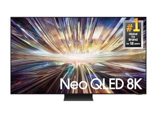 Samsung QN65QN800DFXZA 65 Inch Neo QLED 8K Smart TV with AI Motion Enhancer and 3 Year Amber Protection Plan (2024)