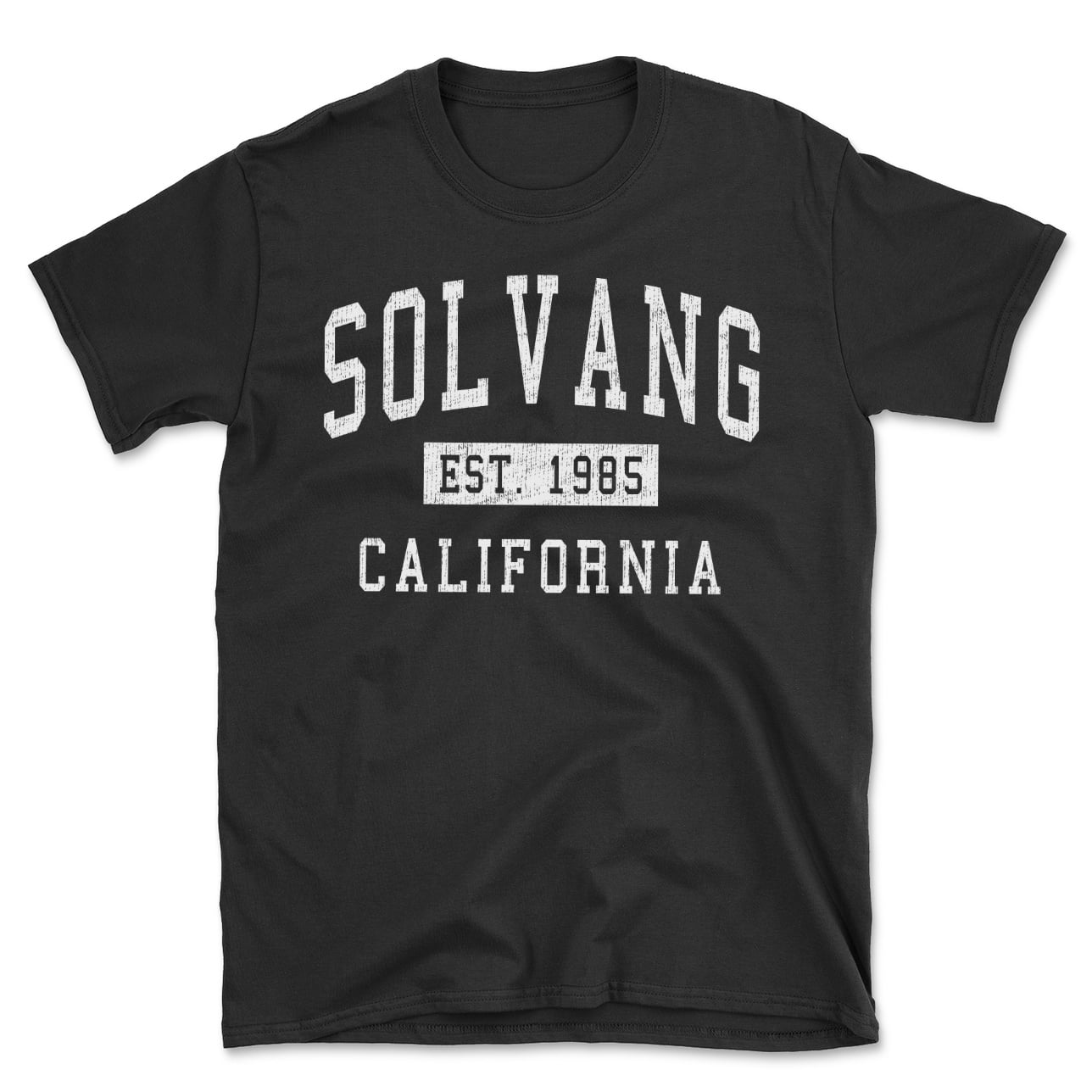 Solvang California Classic Established Men's Cotton T-Shirt