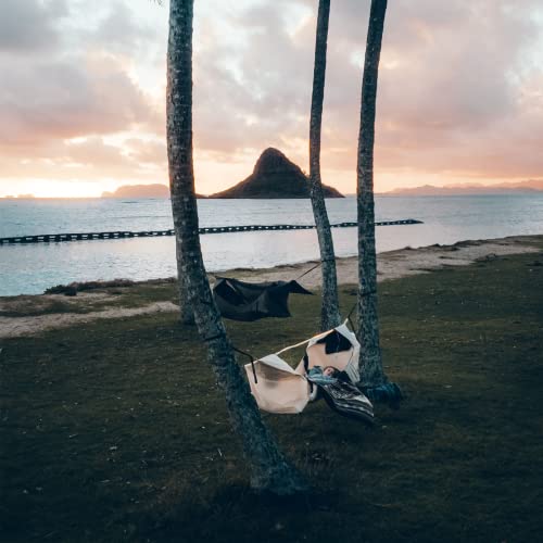 Haven Tents Lay Flat Hammock Tent - Waterproof Tent & Camping Hammock with Mosquito Net - Includes Insulated Pad and Rainfly - Haven Tent, Haven XL, Haven Safari