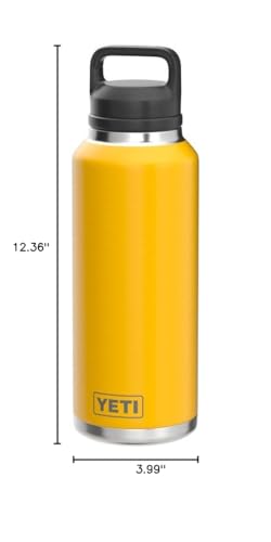 YETI Rambler 46 oz Bottle, Vacuum Insulated, Leakproof, Stainless Steel with Chug Cap