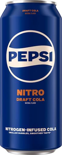 Pepsi Draft Cola, 13.65 Fl Oz Cans, Pack of 4