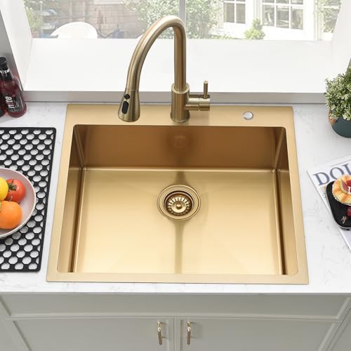 25 Inch Drop In Laundry Sink-Brovy 25
