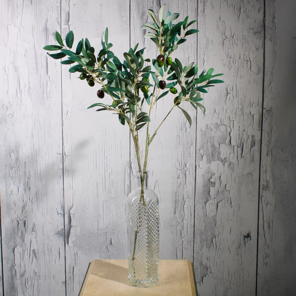 Richland Hexagonal Textured Glass Bottle 12