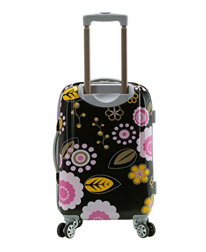 Rockland Vision Hardside Spinner Wheel Luggage, Pucci, Carry-On 20-Inch